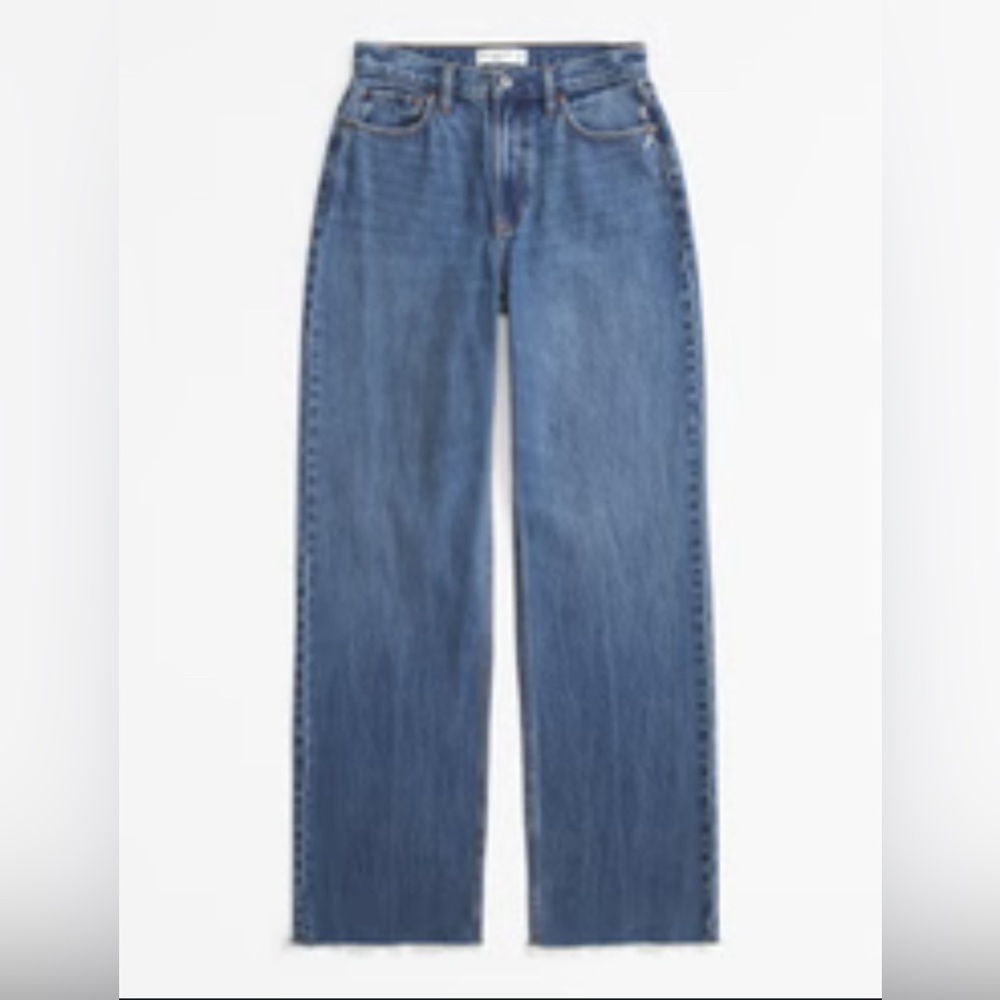Abercrombie & Fitch Blue Flare Jeans